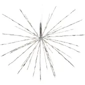 Kaemingk LED polestar lights d45 cm-60l zilver Lumineo