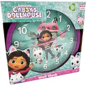 Speelgoedland gabby's dollhouse klok - - wandklok - 24cm
