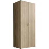 Meubella Kledingkast Bernd - Licht eiken - 74 cm