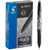Pilot Rollerbalpen Frixion, zwart, 12 stuks