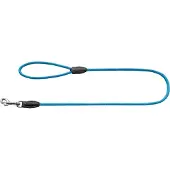 Hunter Looplijn Freestyle Nylon Rond Petrol - Hondenriem - 110x0.8 cm