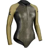 C4 Freediving Aurea 2 Mm Dames Shorty Met Lange Mouwen