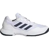 Adidas Gamecourt 2.0 Tennisschoenen Heren Wit - Donkerblauw 41 1/3