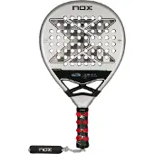 NOX At10 Genius 18k By Agustin Tapia 2024 Padel Racket Zilver