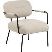 Actona Loungestoel Dillon Stof Beige