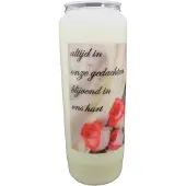 Spaas Noveenkaars Spreuk 011 - 9 dagen brander (5 stuks)