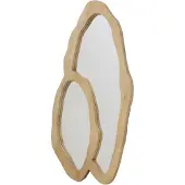 Giga Meubel Spiegel Christa Organisch Naturel 118cm