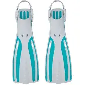 Oceanic Viper 2 Oh Diving Fins Wit,Blauw EU 36-38