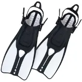 Ocean Reef Duo Ii Diving Fins Zwart EU 36-42