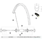Mavic Ksyrium 2017-18 Front Spaken 10 Eenheden