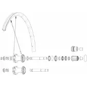 Mavic Crossmax Pro 19 29´´ Achterspaken