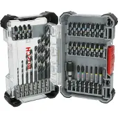Bosch Accesorios PRO IMPACT Bits + Metaalboren 35-delig in Display - 2608521U80