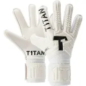 T1tan Classic 1.0 Junior Goalkeeper Gloves With Finger Protection Wit 5 Kinderen