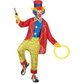 Vegaoo - Gek clown kostuum voor heren