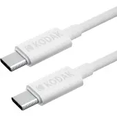 Kodak 30425972, 1 meter, USB-C, USB-C, 0,48 Gbit/s, wit