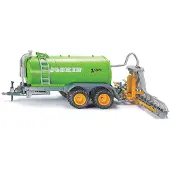 Siku 2270, Mesttank, 1:32, metaal/kunststof, groen, verwijderbare verdeler, bewegende delen