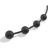 Mystim - Booty Garland Anal Chain L E-Stim Beads