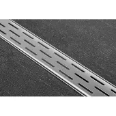 Easy drain Easydrain Compact 30 afvoergoot 6x60 cm zijuitlaat RVS