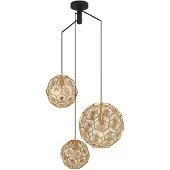 Eglo Gouden hanglamp Skoura vide - 3-lichts