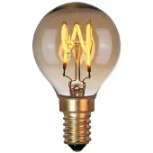 Highlight E14 Kogellamp LED - 4W - 3 staps dimbaar - Amber