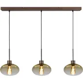 Masterlight Hanglamp Cipolla 3lichts cacao 100x8cm