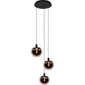 Stars of Light Vide hanglamp Cordoba met roodkoper glas