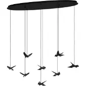Eglo Hanglamp Paratebueno Zwart Ovaal Klein