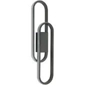 Highlight Design Wandlamp Anello Zwart 50cm