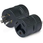 Parkpower By Marinco 679-2030gsa Adapter 20a Zwart