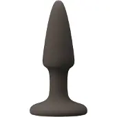 NSNovelties - Colors Pleasures Mini Plug - Anal Toys Buttplugs Zwart