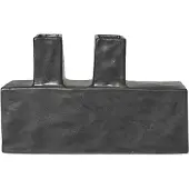 Ferm Living Vaas Koa Black 17 cm