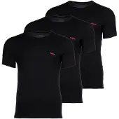 HUGO Shirt rood / zwart