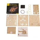 Ugears Houten 3D Model - Mini Helicopter
