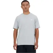 New Balance Shirt 'Essentials' grijs gemêleerd / wit