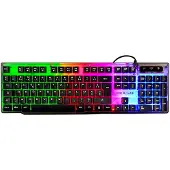 The G-Lab Keyz Neon Gamingtoetsenbord Spaans