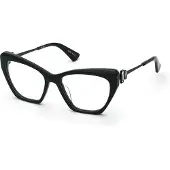 Nina Ricci VNR415S 54/17/140 Zwarte Glanzende Acetaat Bril Vrouw VNR415S
