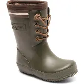 Bisgaard Regenlaars Kids Lace Thermo Green-Schoenmaat 27