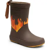 Bisgaard Regenlaars Kids Fashion II Brown Flames-Schoenmaat 27