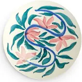 Mateus Flowers water lilies bord Ø20 cm Wit