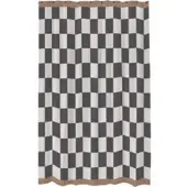Mette Ditmer Douchegordijn Retro Dark Grey (150 x 200 cm)