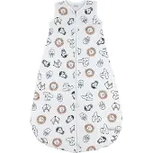 Meyco Baby Animal baby slaapzak rond gevoerd - multicolour - 110cm - 2.5 TOG