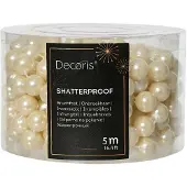 Décoris Kralenketting Wit 0,5 M