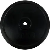 Tunturi Rubber 20kg Plate Zwart 20 kg