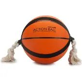 Beeztees Action Basketball Orange Hondenspeeltje
