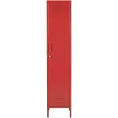 Beliani FROME - Kantoorkast - Rood - Staal