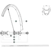 Mavic R-sys Slr Voorvelg