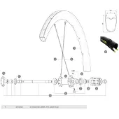 Mavic Cosmic Pro Carbon Ust Rear Velg