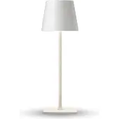 Homezie TouchLite | Wit | Draadloze Tafellamp | Verstelbare Helderheid | Metalen Design | USB-C Oplaadbaar | Sfeerverlichting