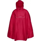 Vaude Valdipino Poncho, donkerrood