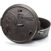 Petromax - Fire Pot - Pan 5,5 l - ft6, zwart/grijs
